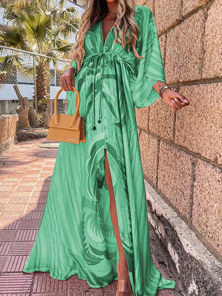 Bianca Holiday Kaftan Dress
