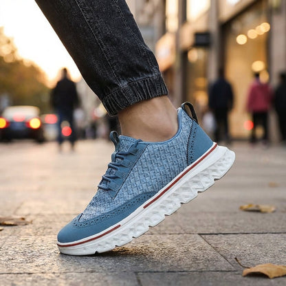 Bramwell Leather Trainer
