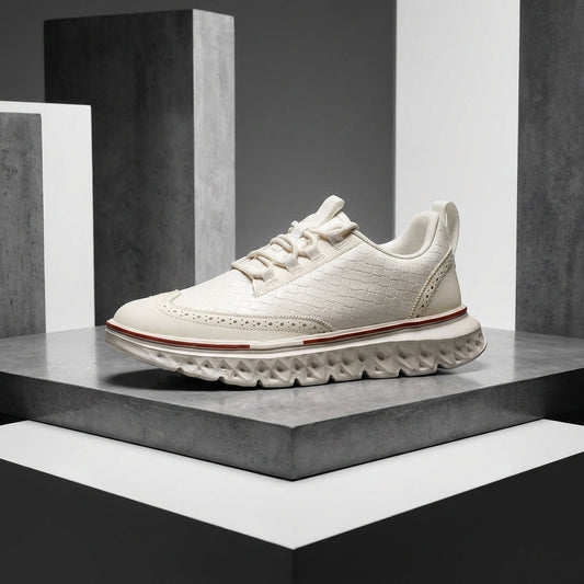 Bramwell Leather Trainer