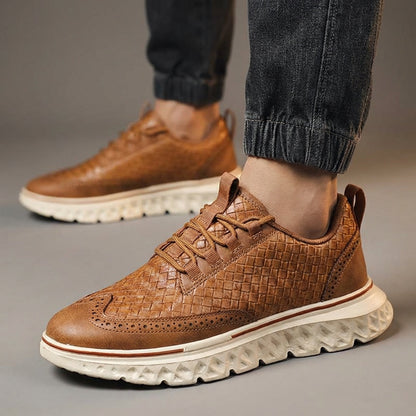 Bramwell Leather Trainer