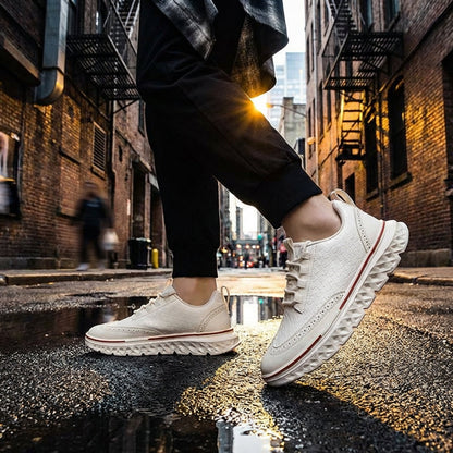 Bramwell Leather Trainer