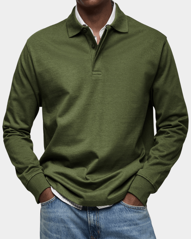 Jack | Comfortable long-sleeved polo
