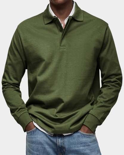 Jack | Comfortable long-sleeved polo