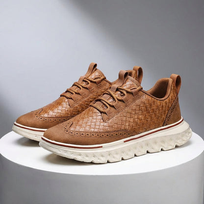 Bramwell Leather Trainer