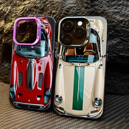 Vintoura Retro Car iPhone Case