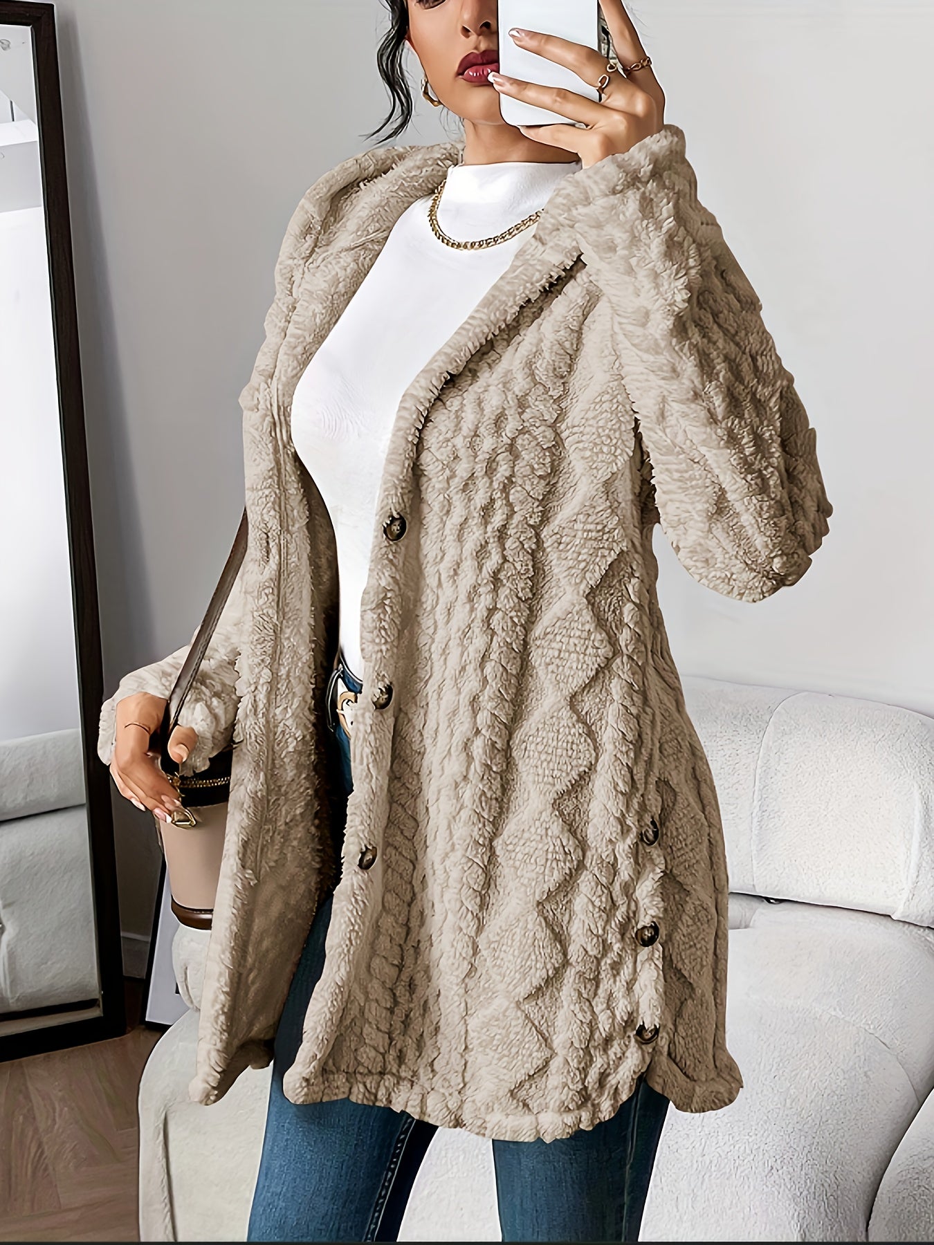 Faye Hooded Cardigan