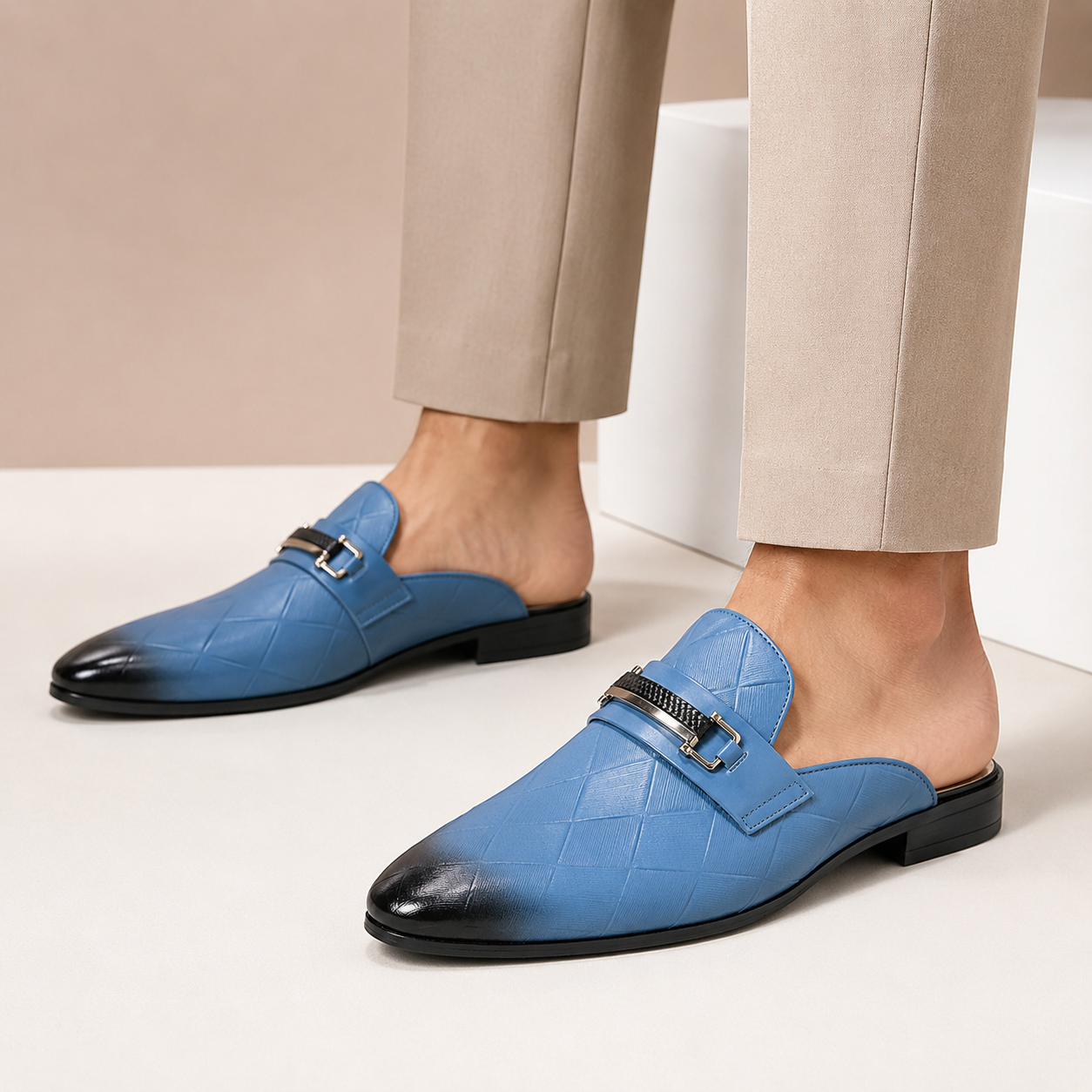 Emerson Leather Mules