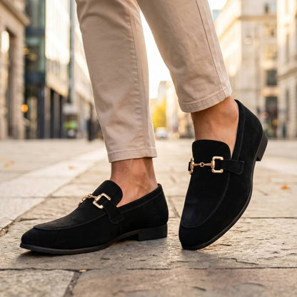 Javier Suede Loafers