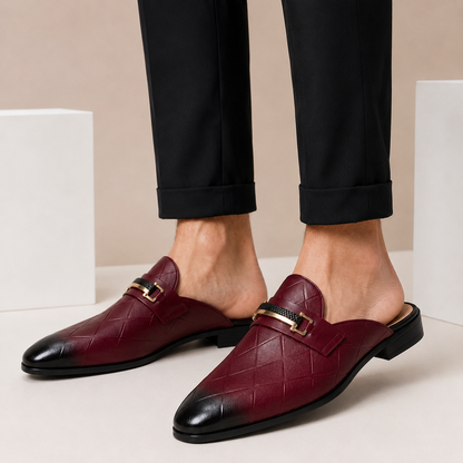 Emerson Leather Mules