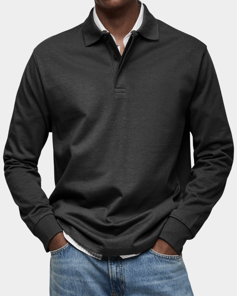 Jack | Comfortable long-sleeved polo