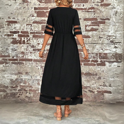Aubrey – Flattering Tummy-Smoothing Midi Dress