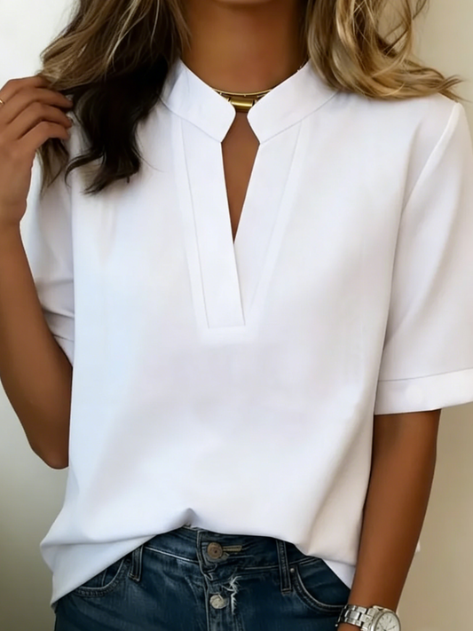 Estelle V-Neck Blouse