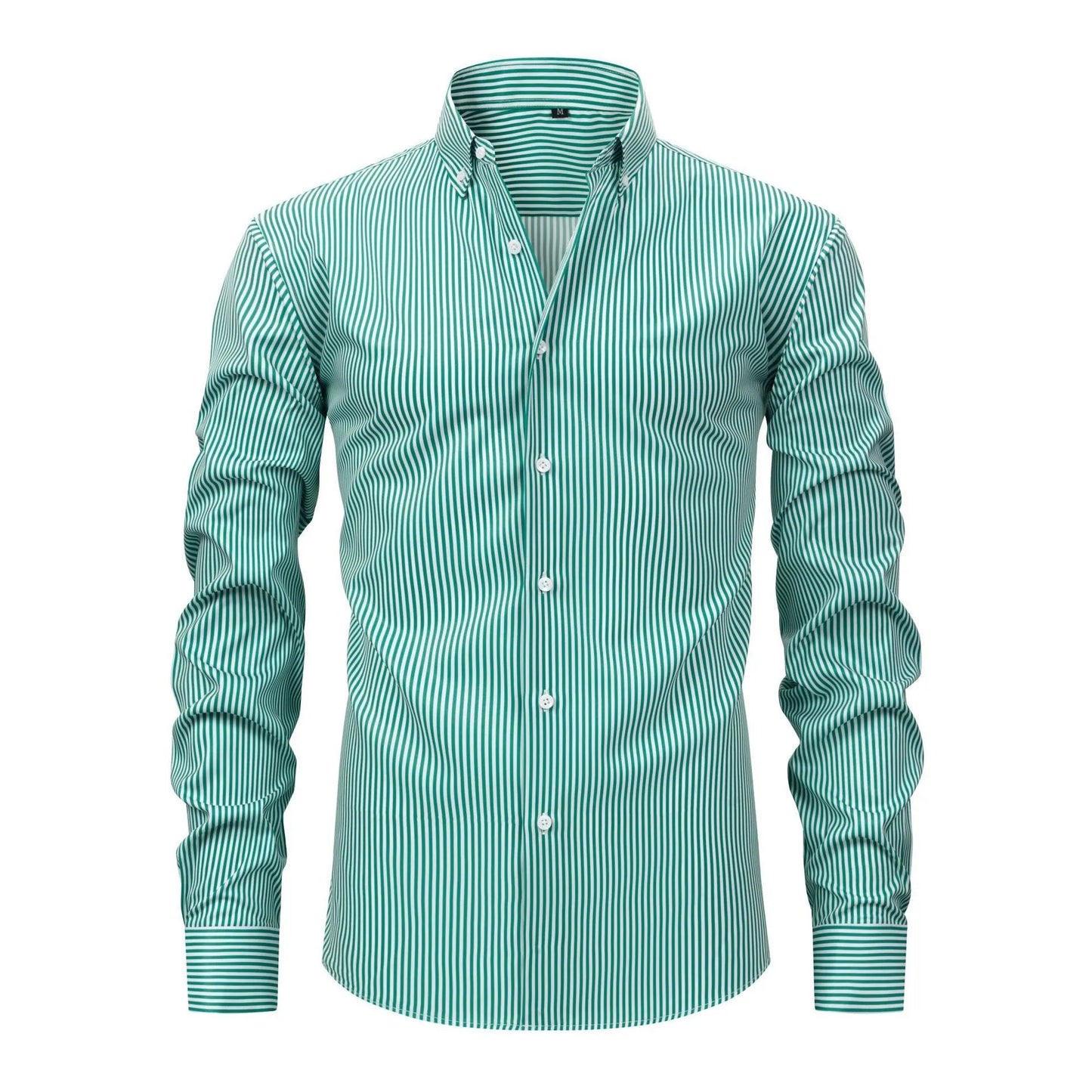 Aurelio Striped Stretch Shirt