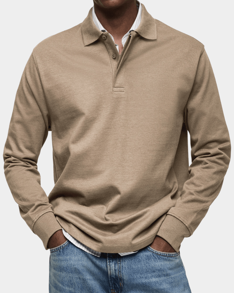 Jack | Comfortable long-sleeved polo