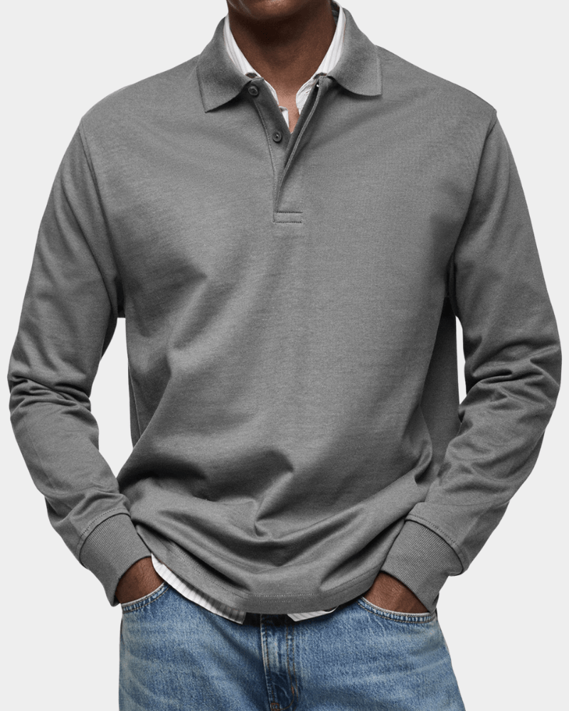Jack | Comfortable long-sleeved polo