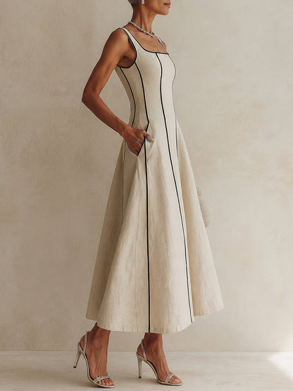 Delia A-Line Maxi Dress