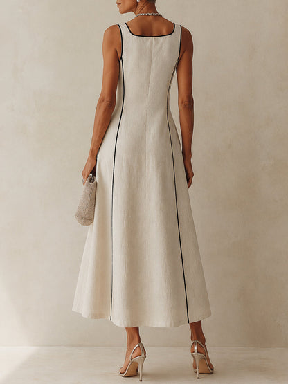 Delia A-Line Maxi Dress