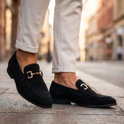 Javier Suede Loafers