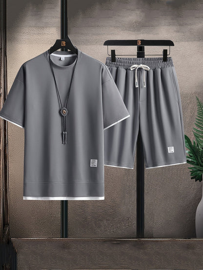 Nolan Waffle-Knit Lounge Set
