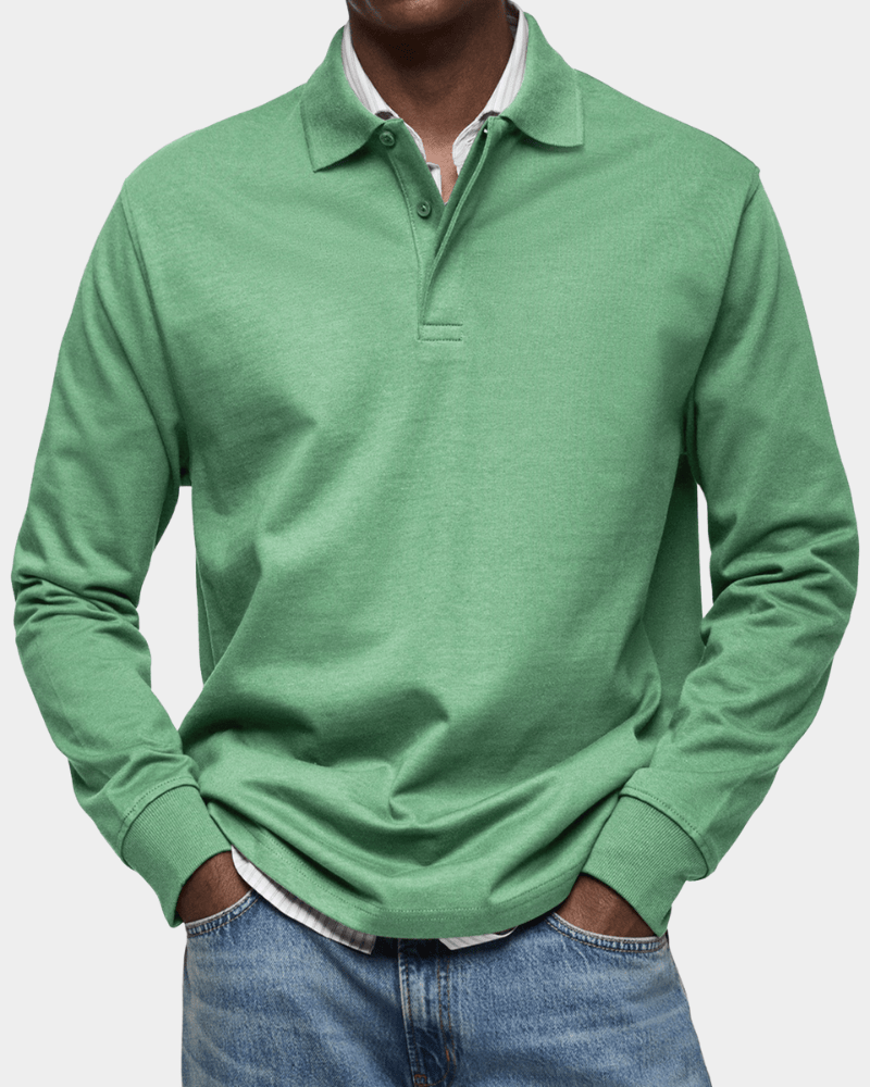 Jack | Comfortable long-sleeved polo