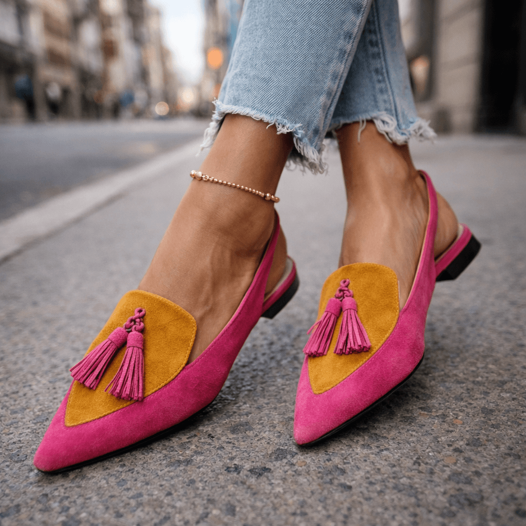Elodie Tassel Sandals