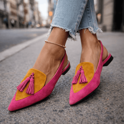 Elodie Tassel Sandals