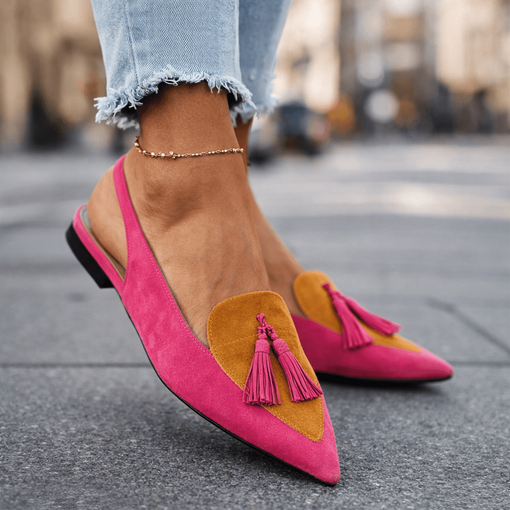 Elodie Tassel Sandals
