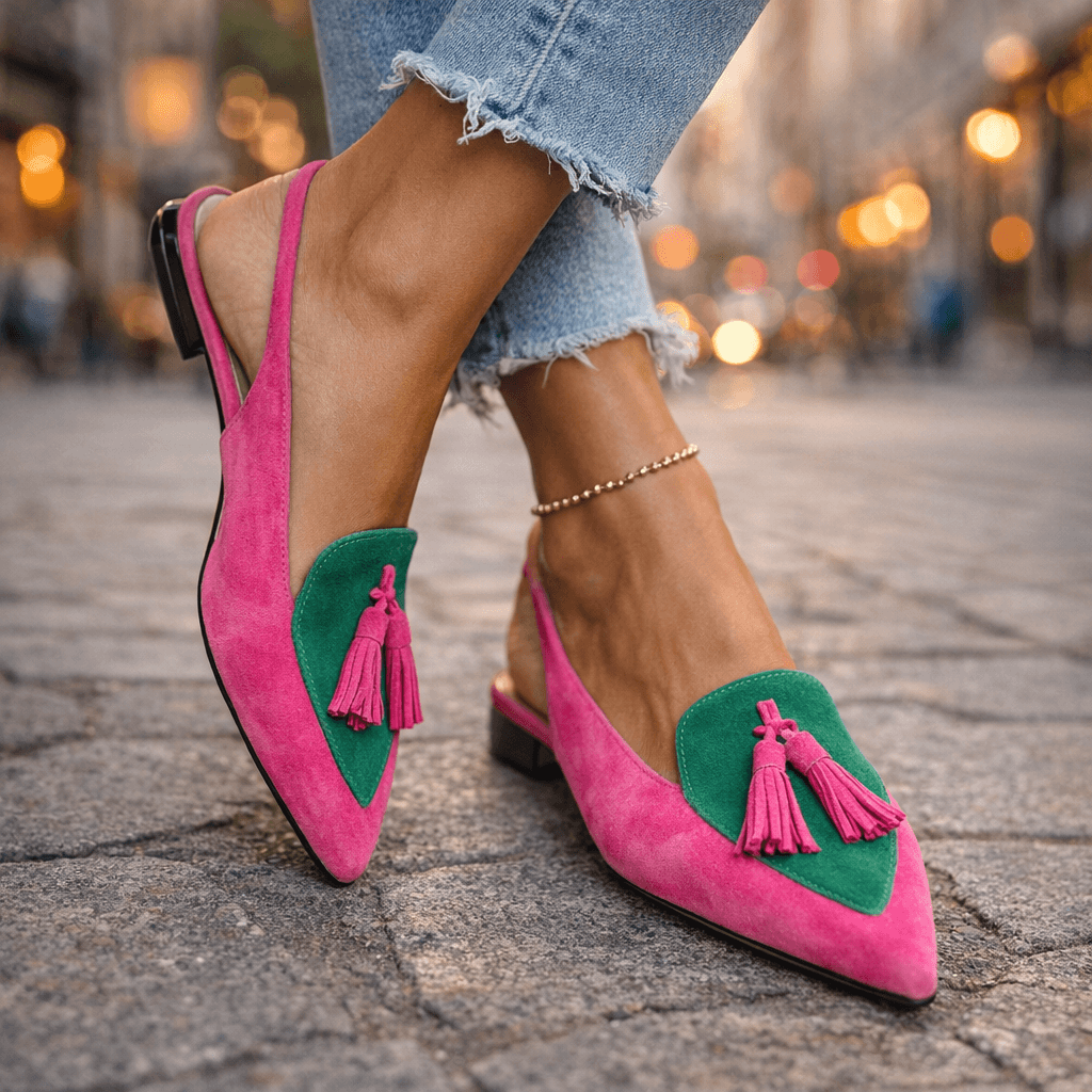 Elodie Tassel Sandals
