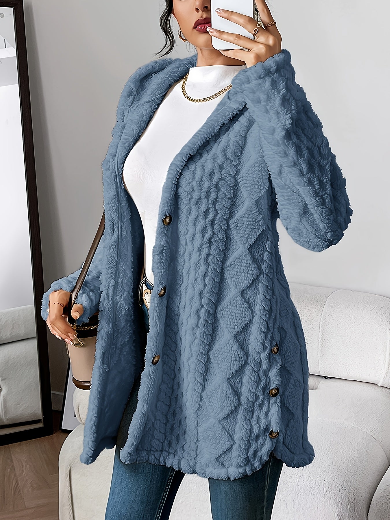 Faye Hooded Cardigan