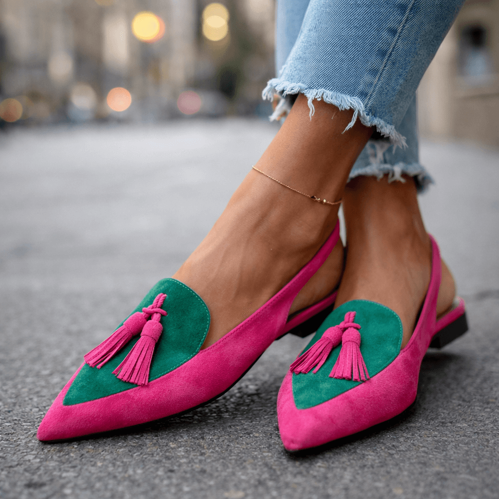 Elodie Tassel Sandals