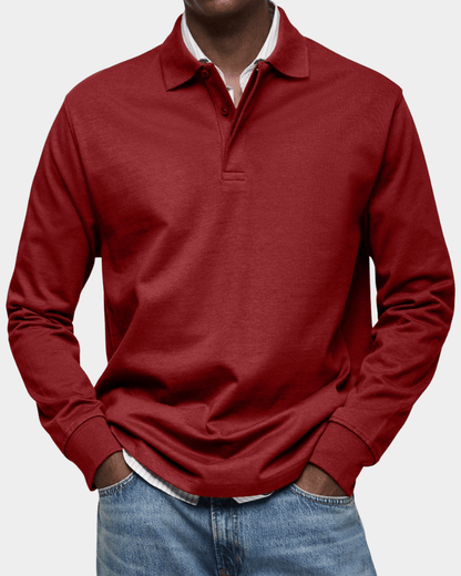 Jack | Comfortable long-sleeved polo