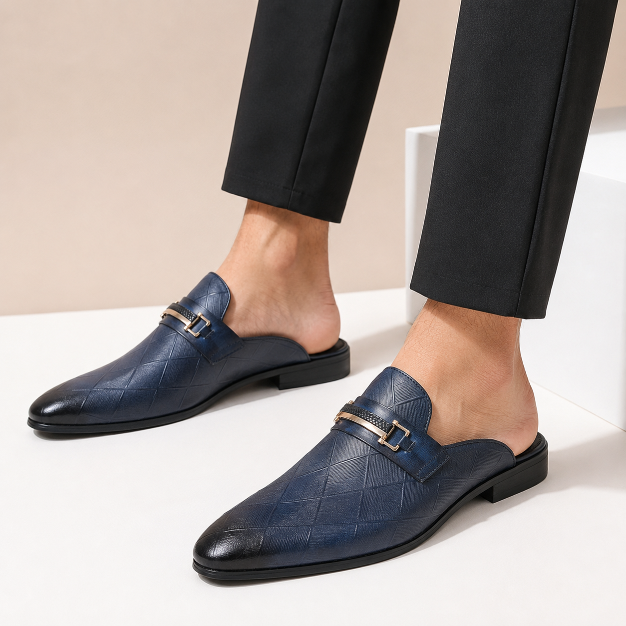 Emerson Leather Mules