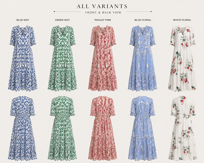 Luna | Effortless Boho Dress with Flattering Fit