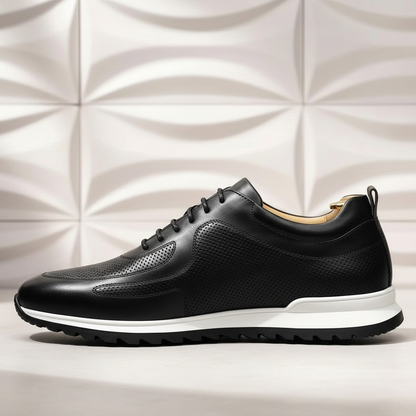 Lussu Cowhide Leather Sneakers