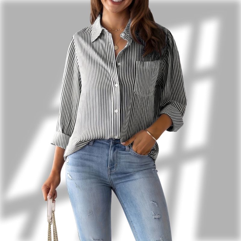 Priya Striped Relaxed Shirt