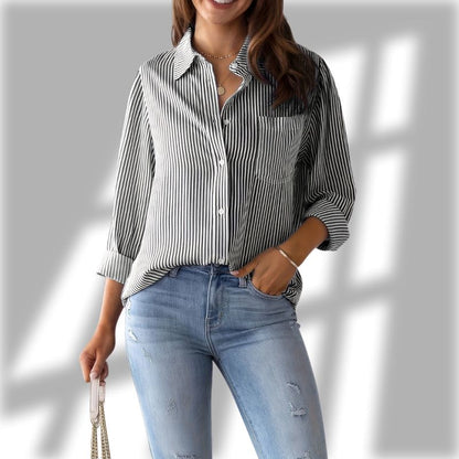 Priya Striped Relaxed Shirt