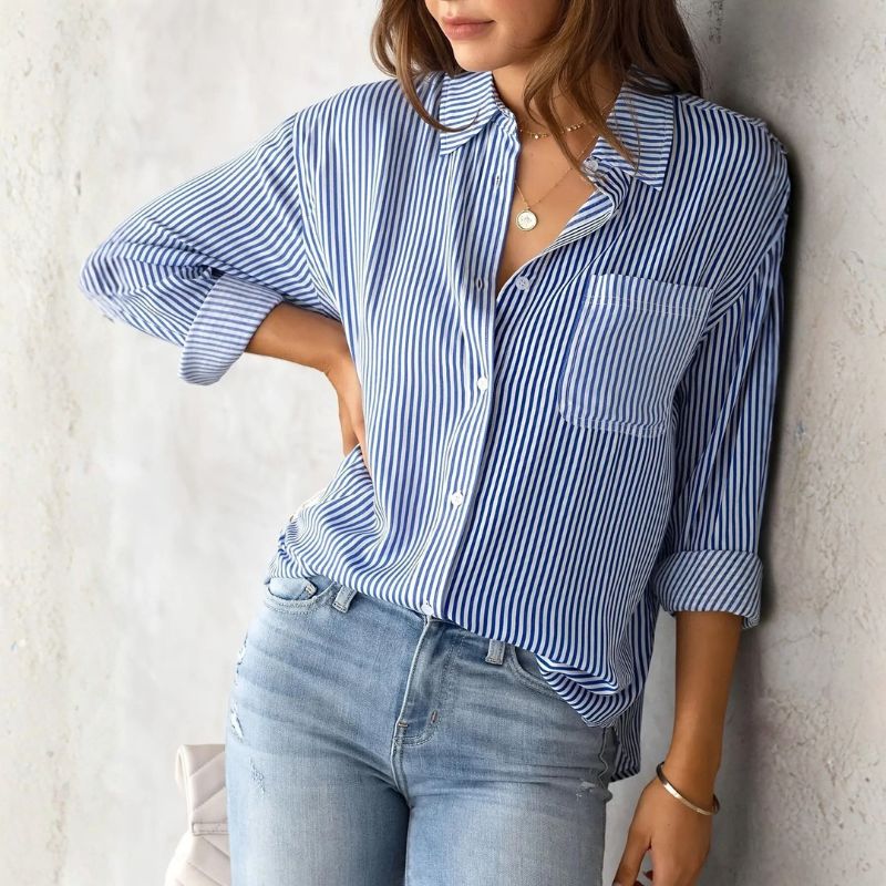 Priya Striped Relaxed Shirt