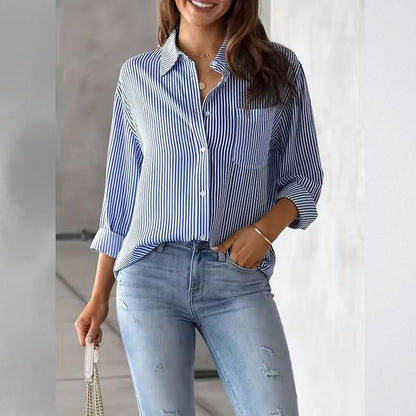 Priya Striped Relaxed Shirt