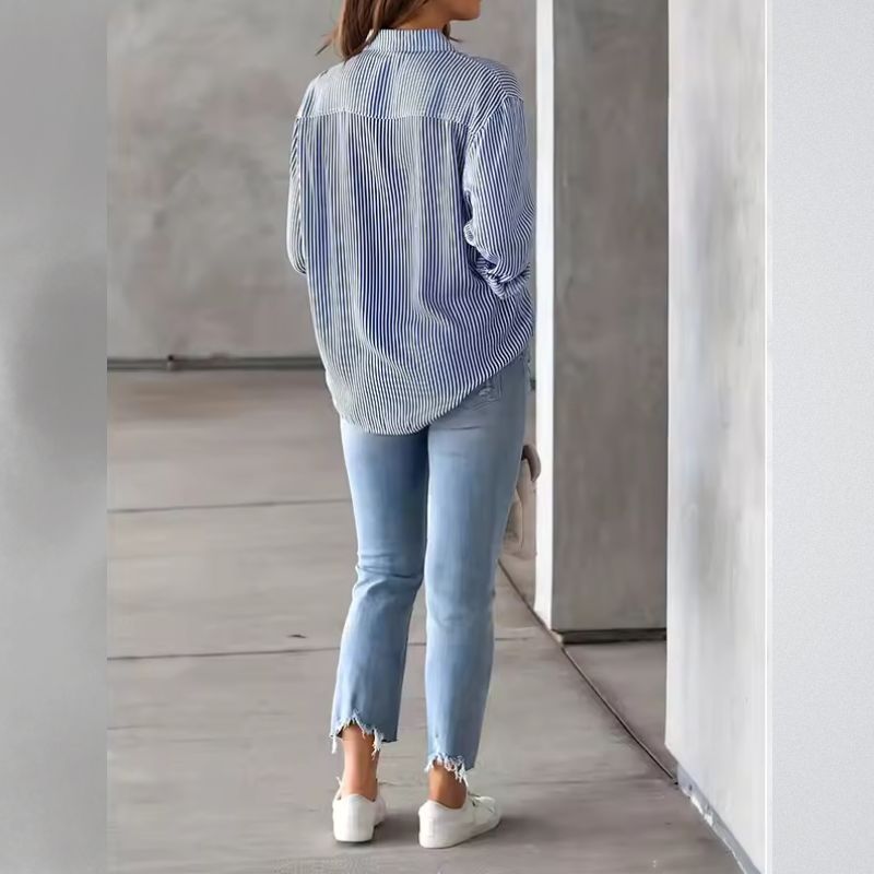 Priya Striped Relaxed Shirt