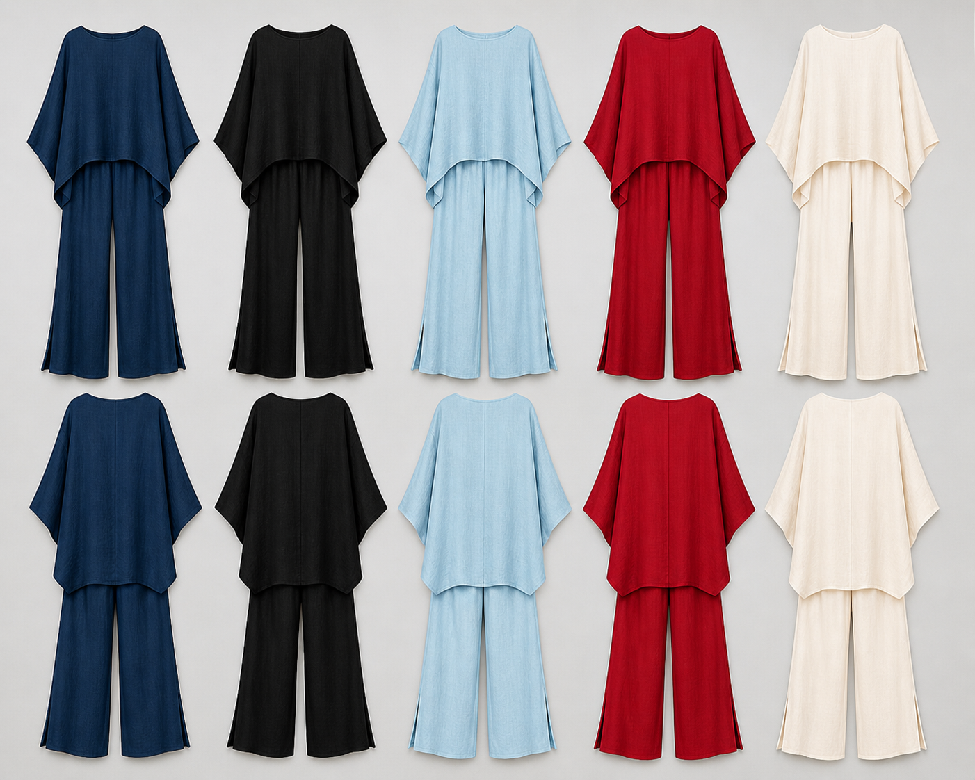Celine™ | Elegant Linen Two-Piece Set