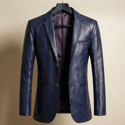 Ricardo Leather Blazer