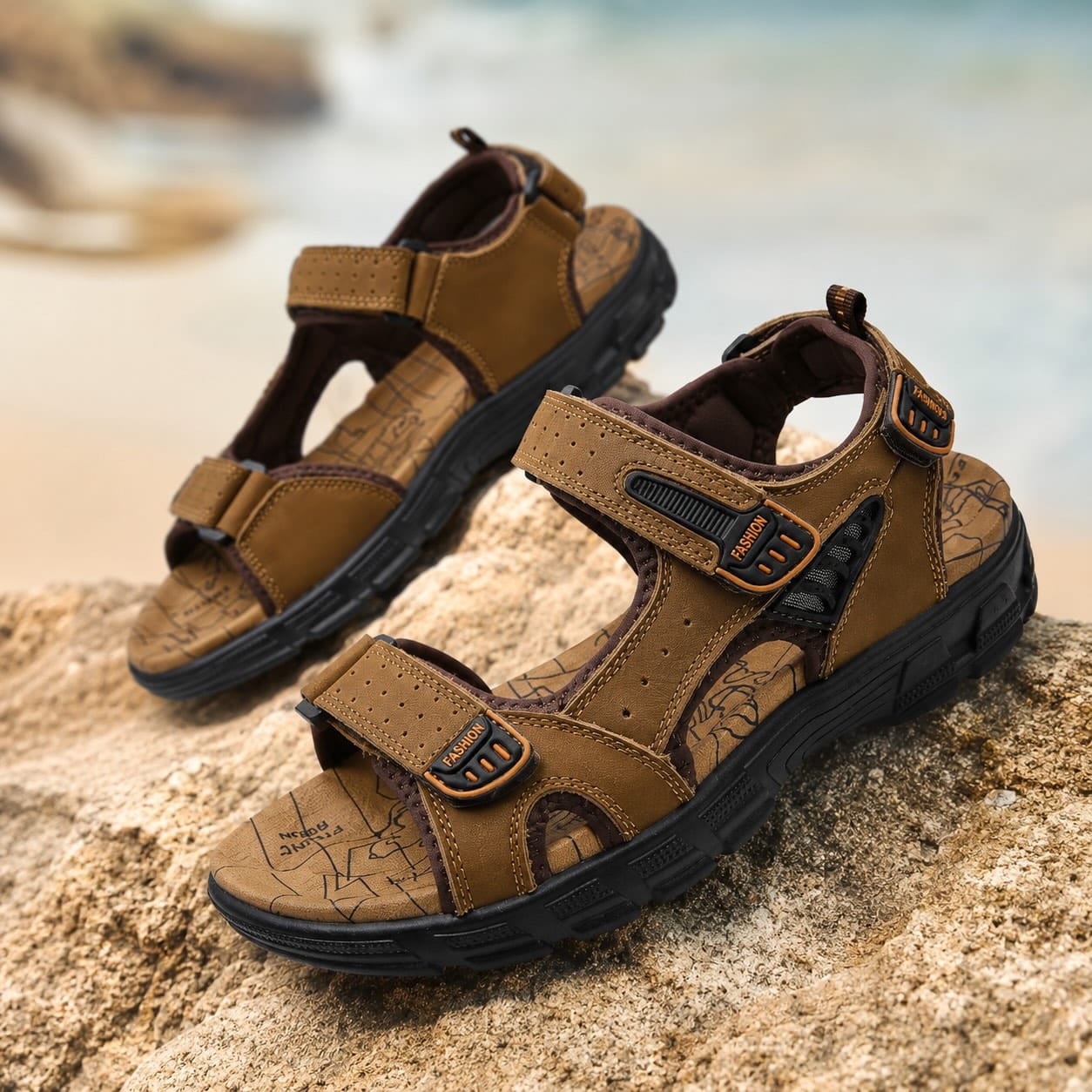 Rhys Leather Sandals