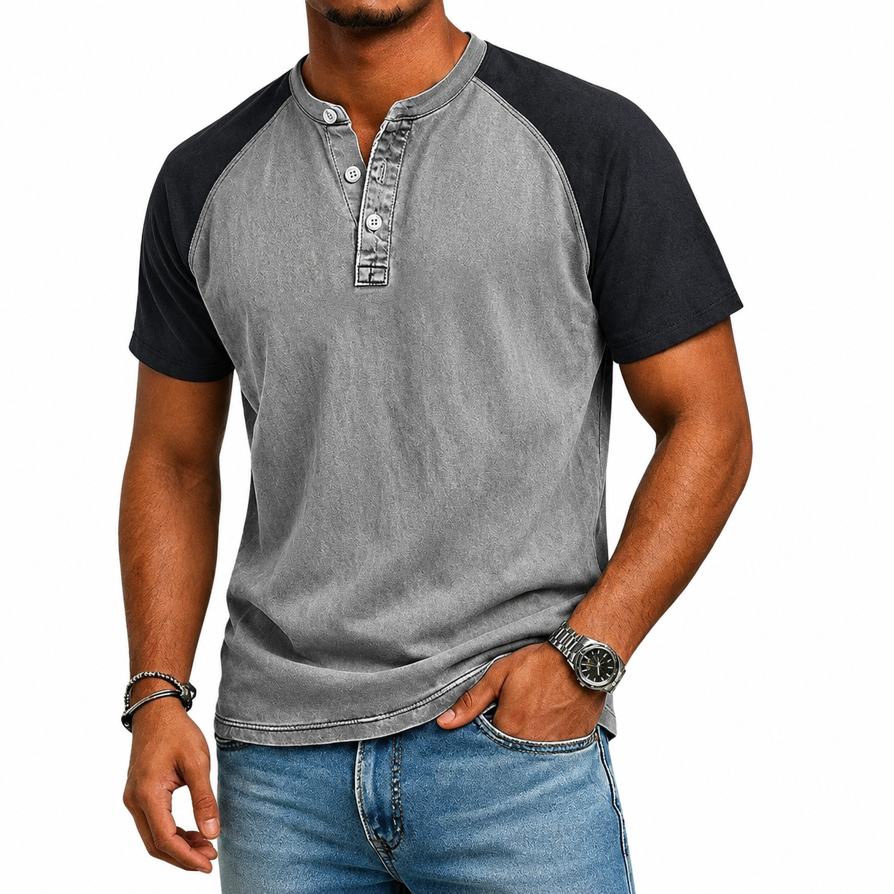 Dorian Two-Tone T-Shirt