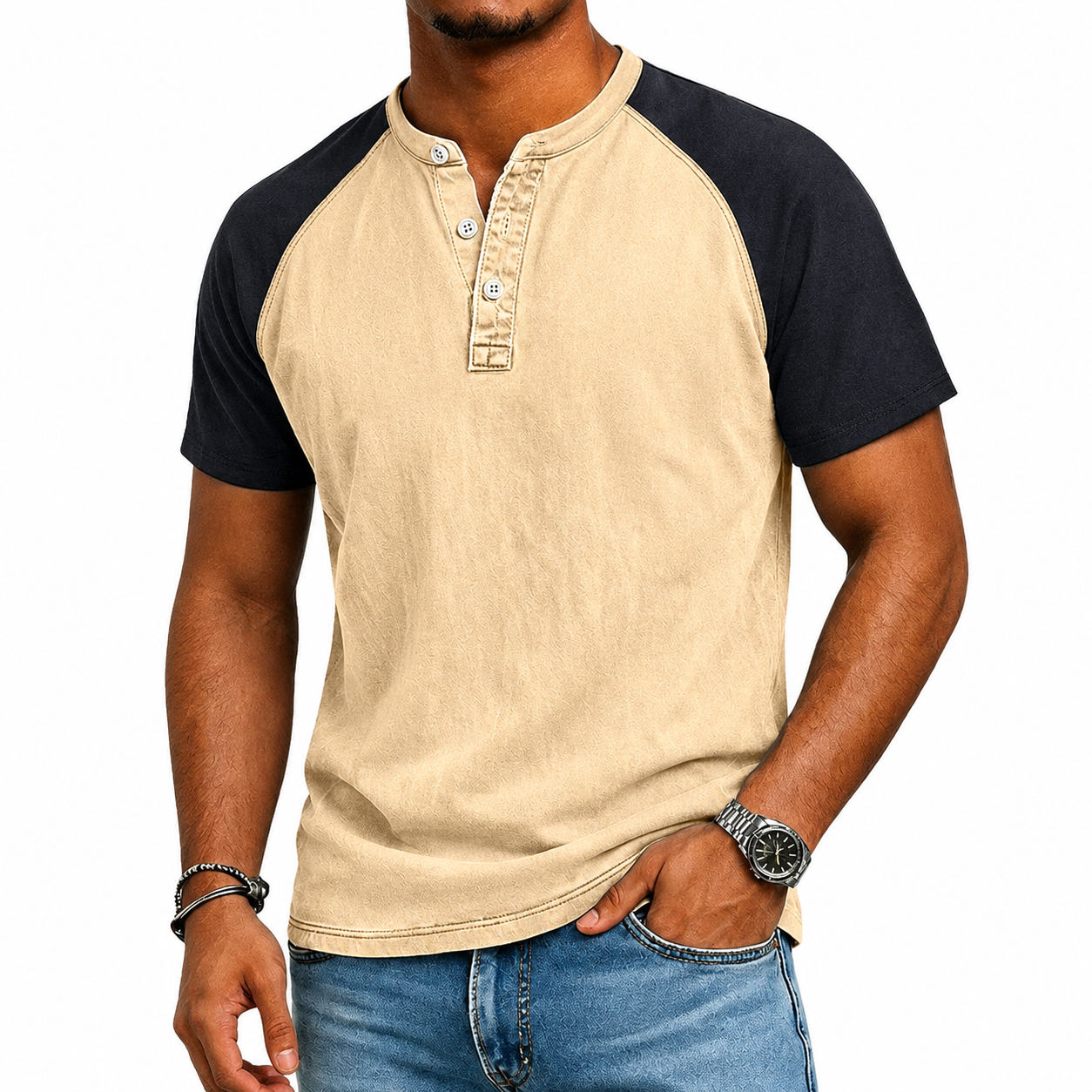 Dorian Two-Tone T-Shirt