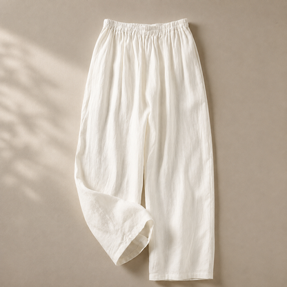 Willa Cotton-Linen Trousers