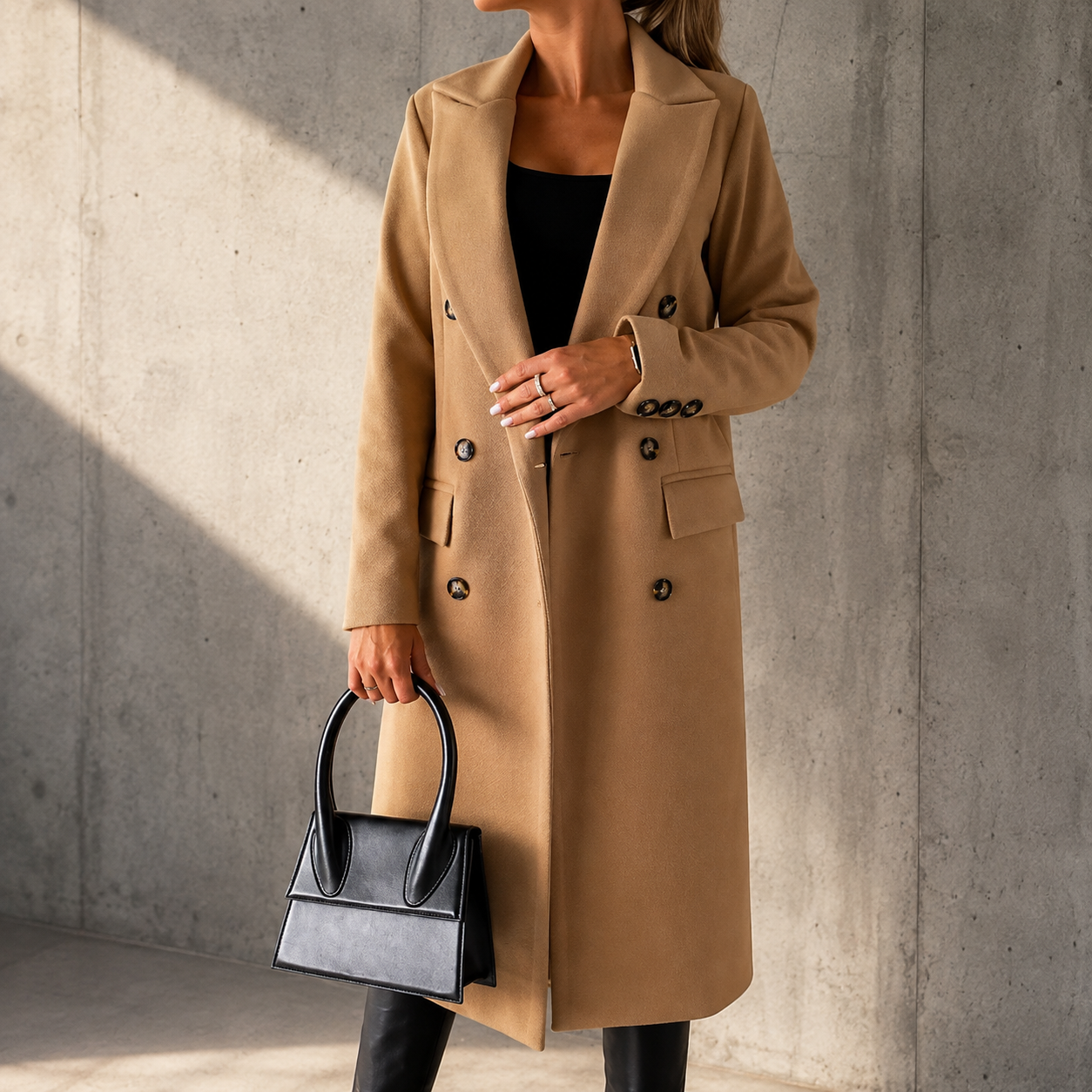 Beatrix Wool Trench Coat