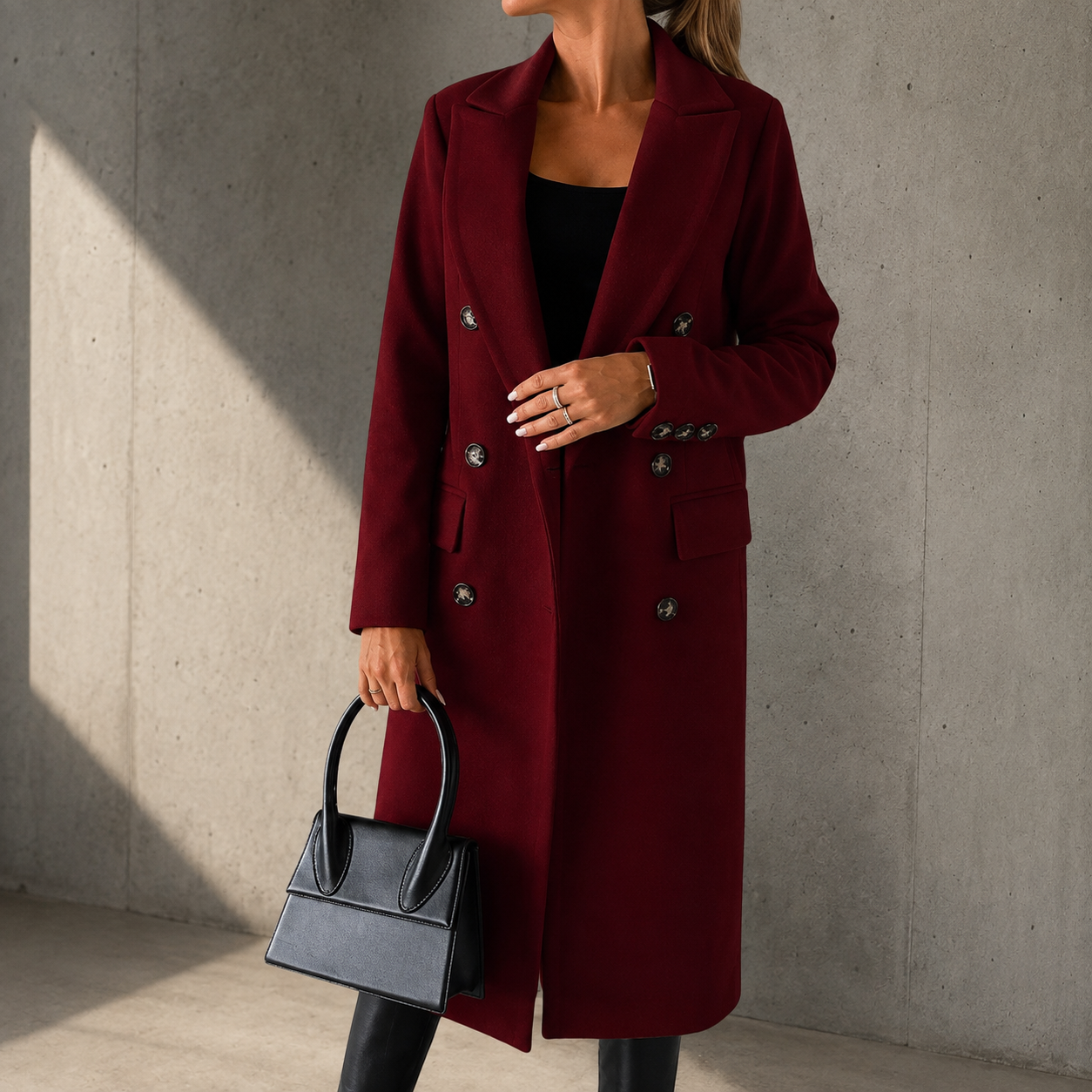 Beatrix Wool Trench Coat