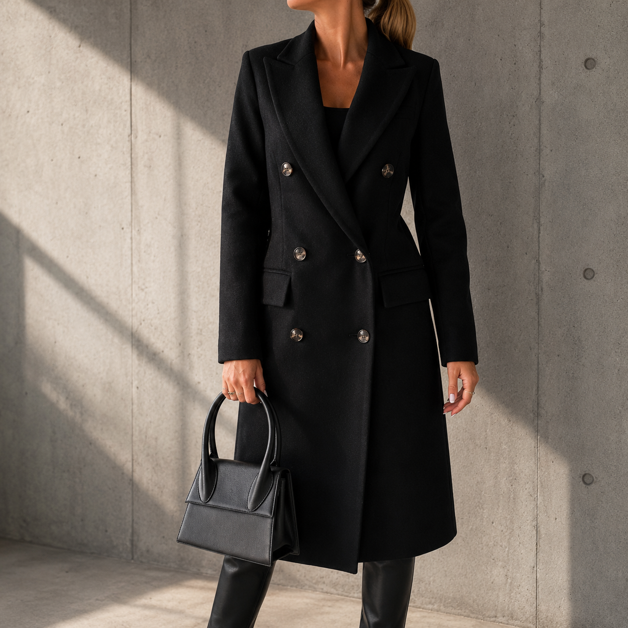 Beatrix Wool Trench Coat