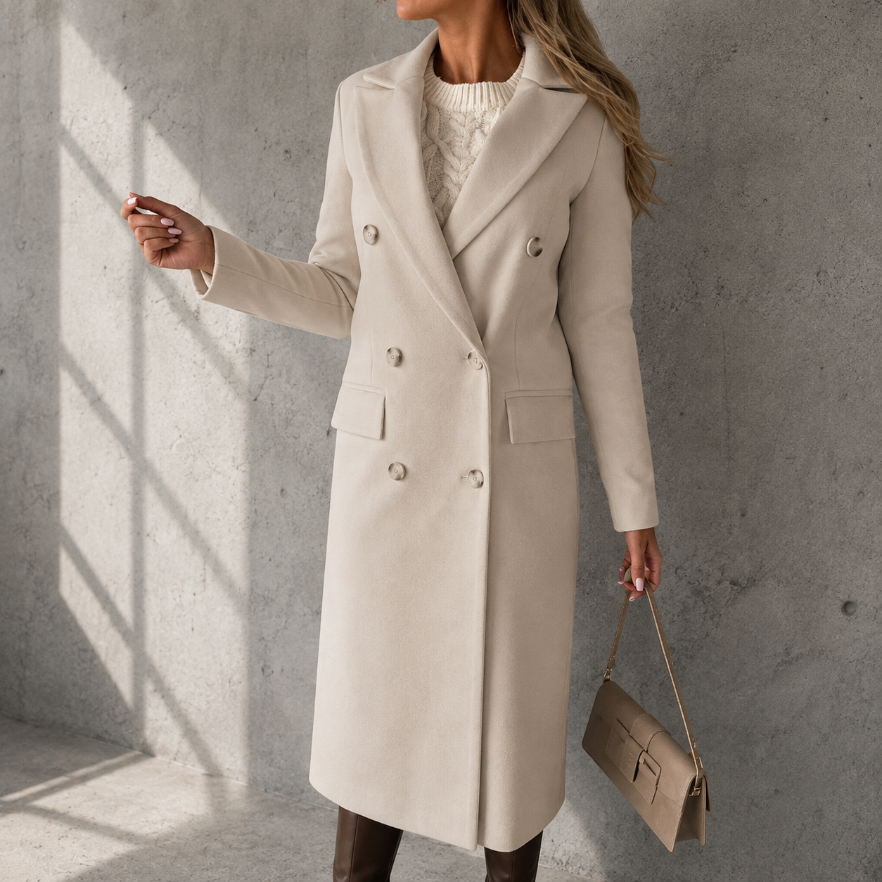Beatrix Wool Trench Coat