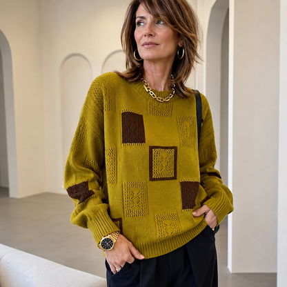 Matilda Plaid Knit Jumper